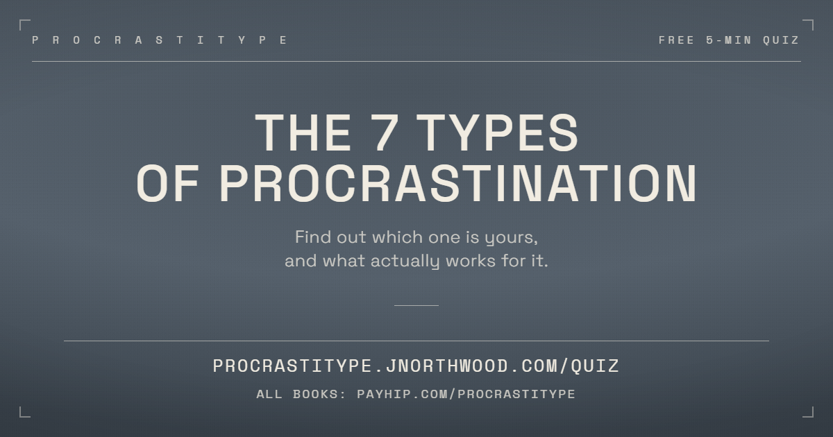 Procrastitype: find your procrastination type